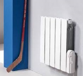 Installation d'un radiateur électrique design